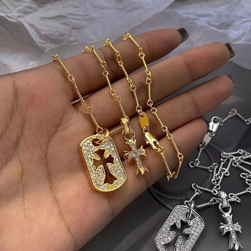 Chrxmx Hxxrts Necklaces Versatile 298570