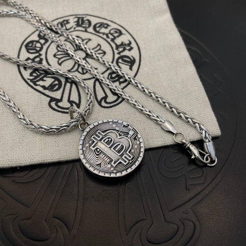 Trendy Chrxmx Hxxrts Necklaces 298493
