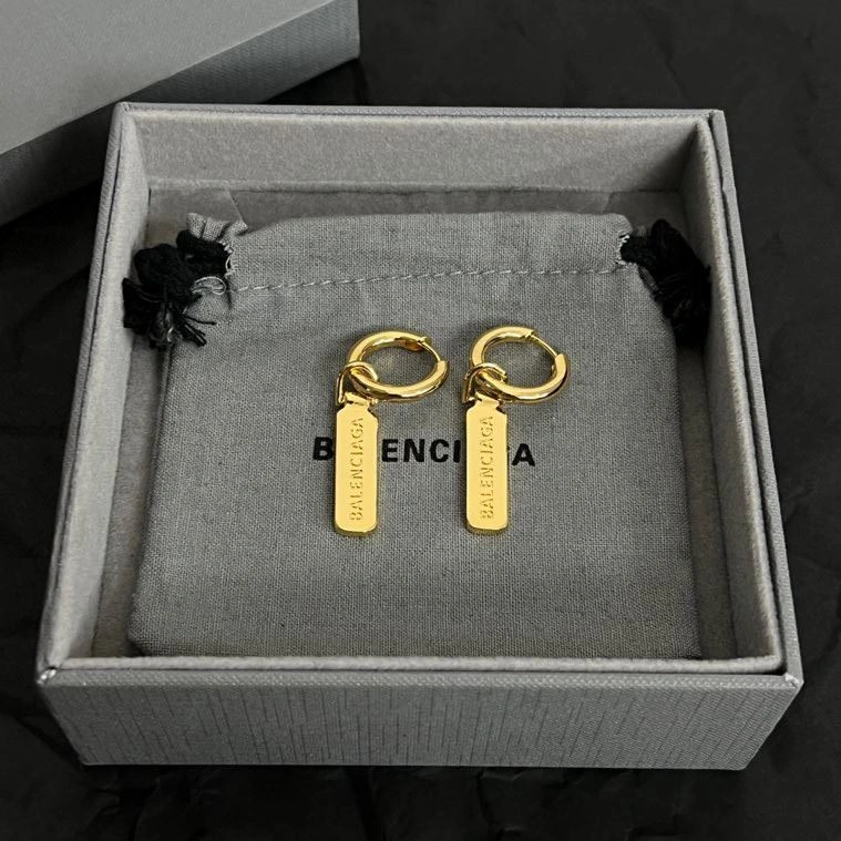 Bxlxnciaga Earrings Sleek 282516