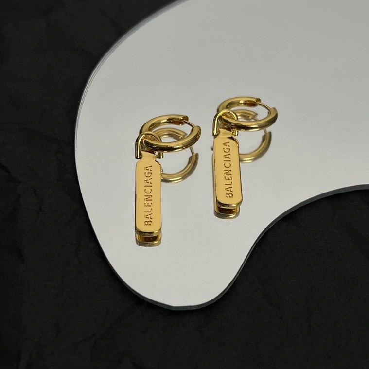 Bxlxnciaga Earrings Sleek 282516