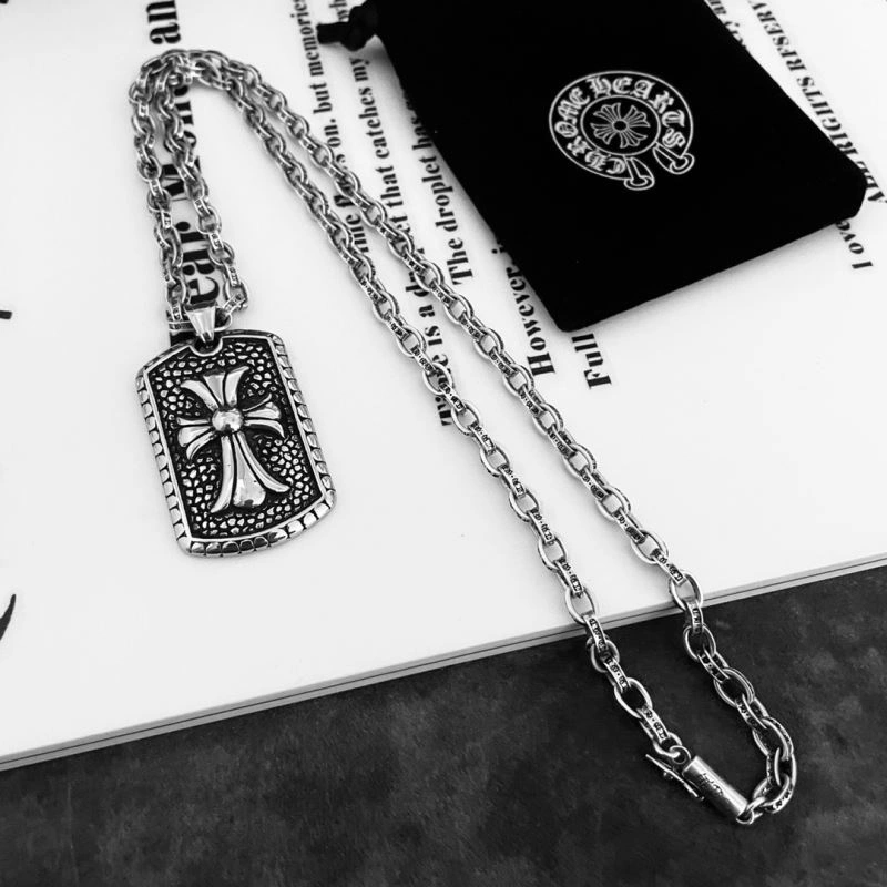 Comfortable Chrxmx Hxxrts Necklaces 301785