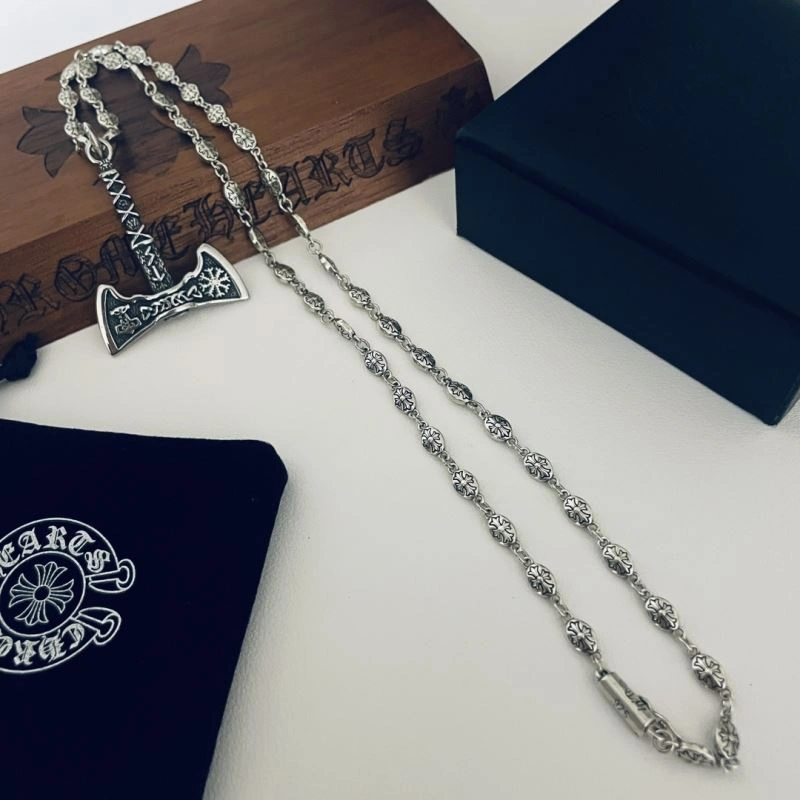 Comfortable Chrxmx Hxxrts Necklaces 301739