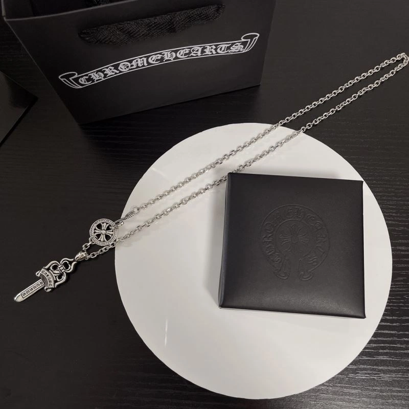 Trendy Chrxmx Hxxrts Necklaces 301255
