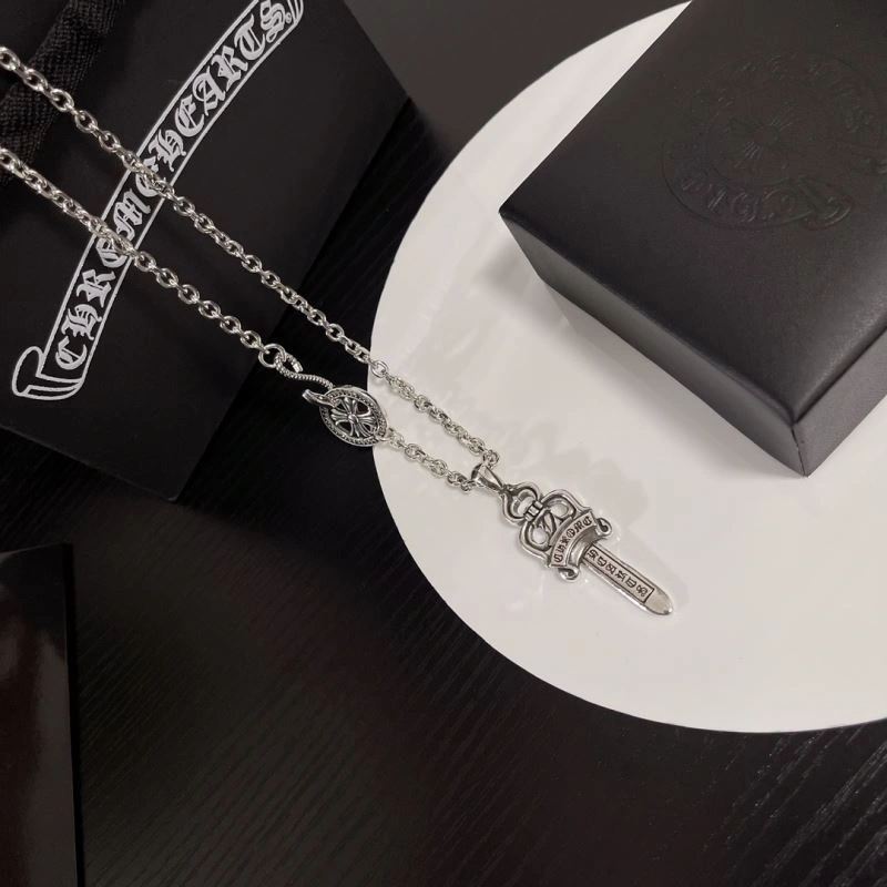 Trendy Chrxmx Hxxrts Necklaces 301255