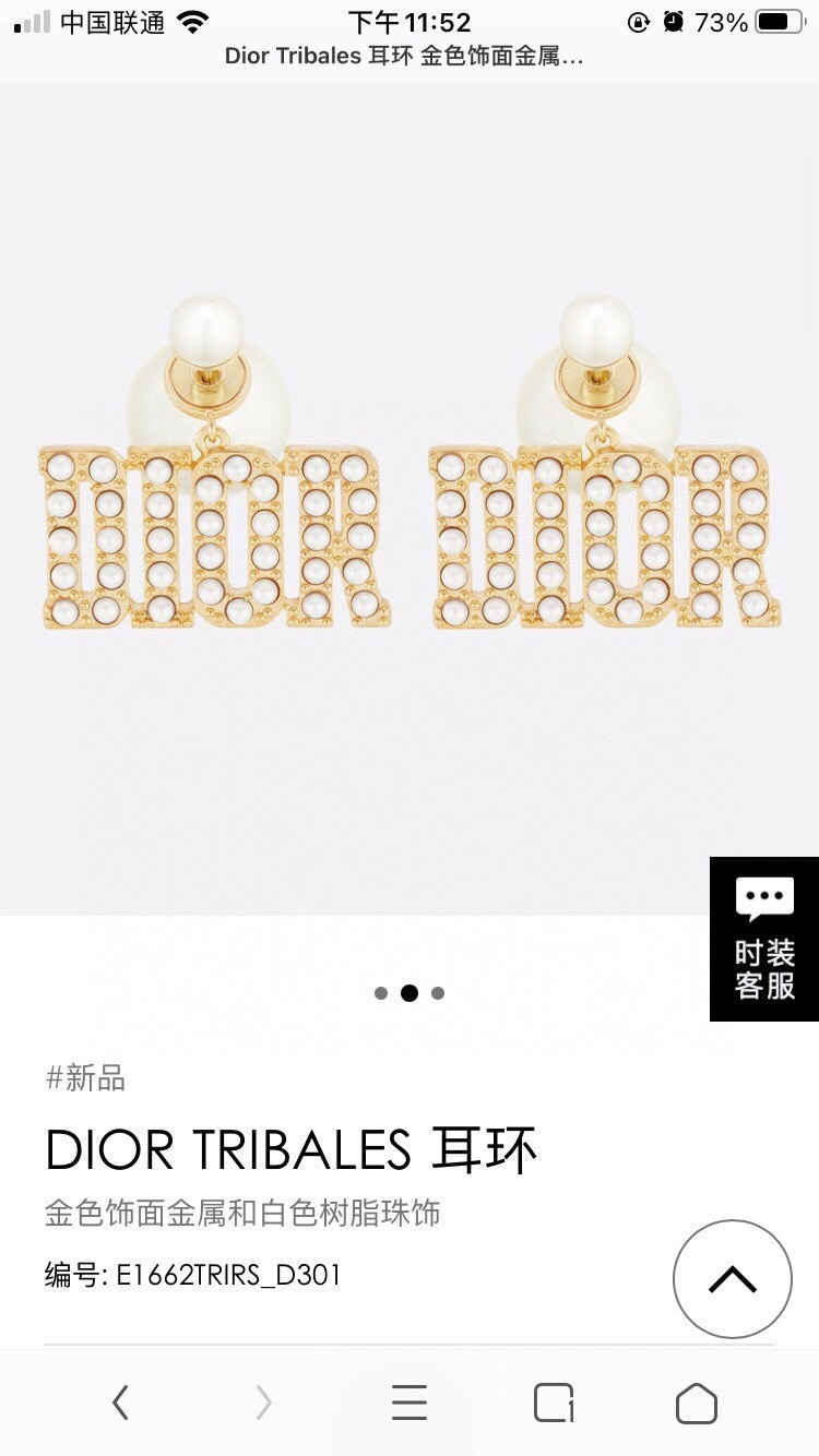Christian Dxxr Earrings HighQuality 295435