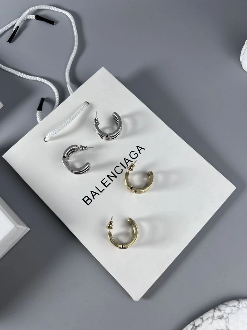 Flexible Bxlxnciaga Earrings 282746