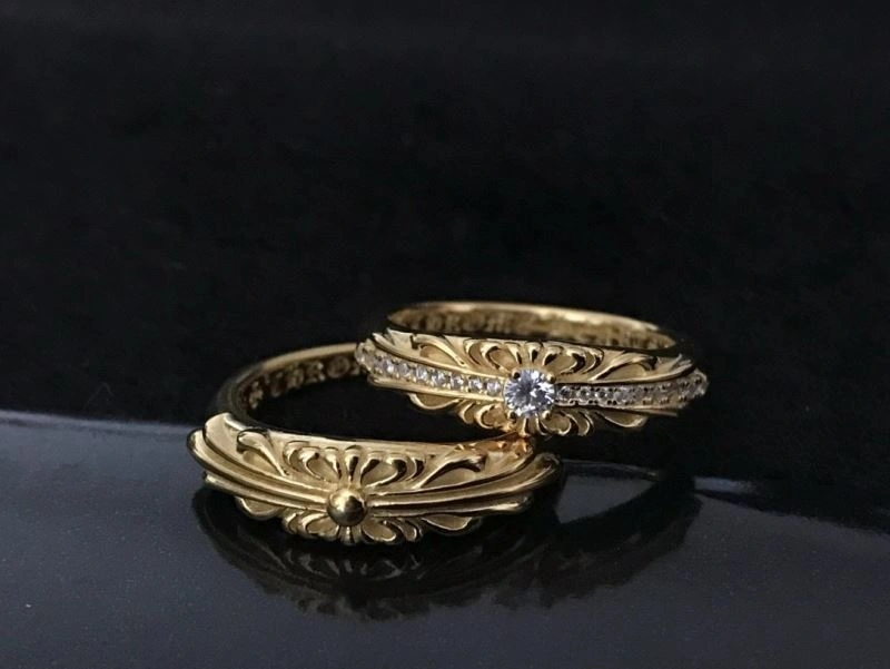 Comfortable Chrxmx Hxxrts Rings 295656