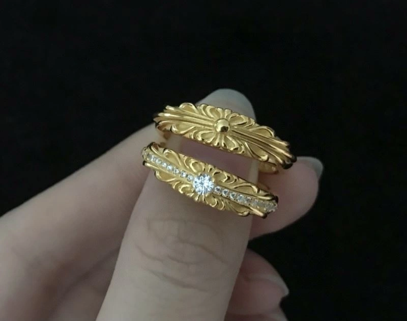Comfortable Chrxmx Hxxrts Rings 295656