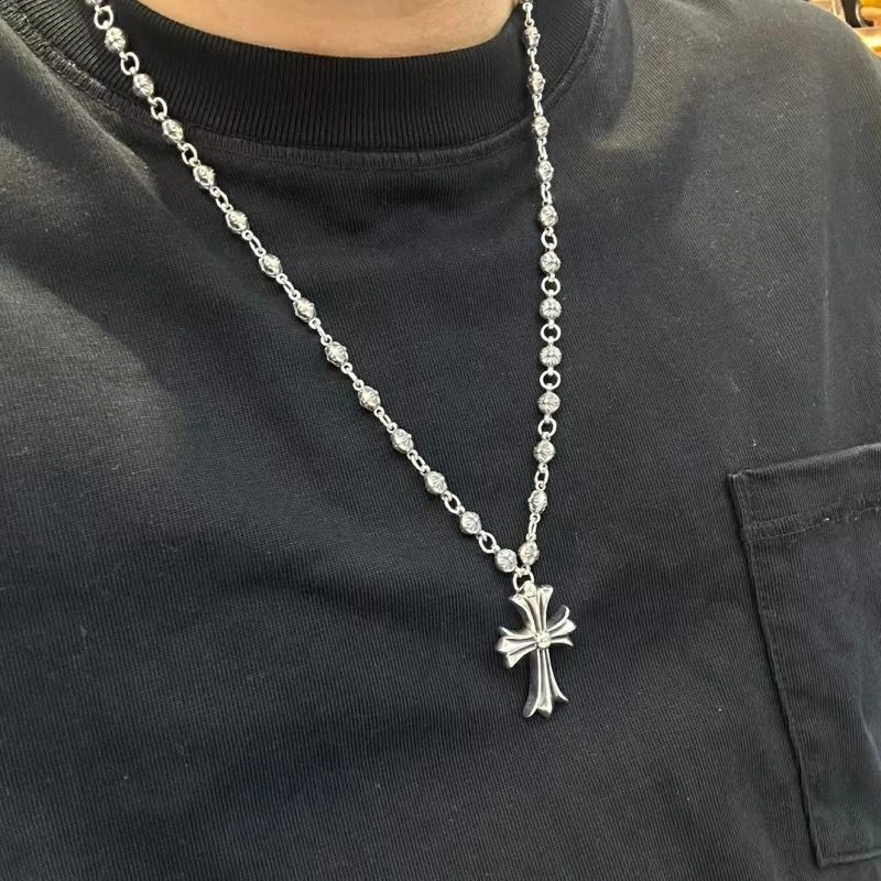 Trendy Chrxmx Hxxrts Necklaces 301073