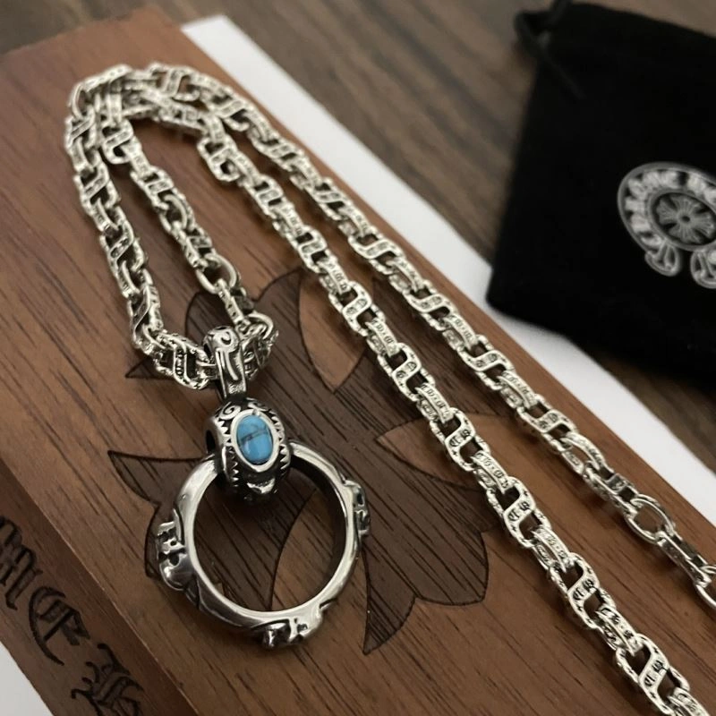 Comfortable Chrxmx Hxxrts Necklaces 300984