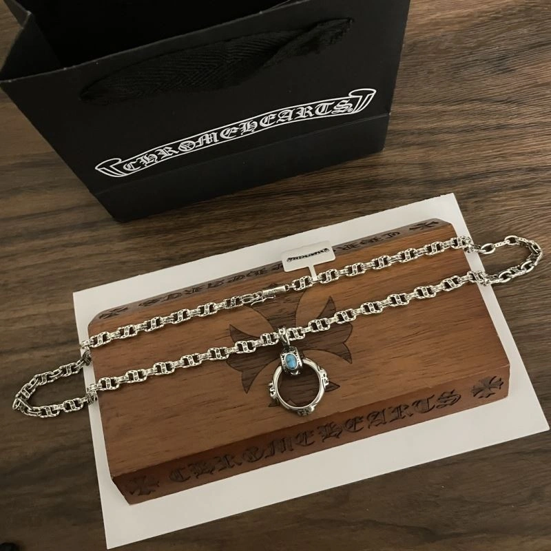 Comfortable Chrxmx Hxxrts Necklaces 300984
