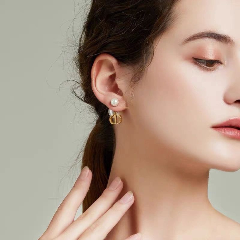 Compact Christian Dxxr Earrings 295301