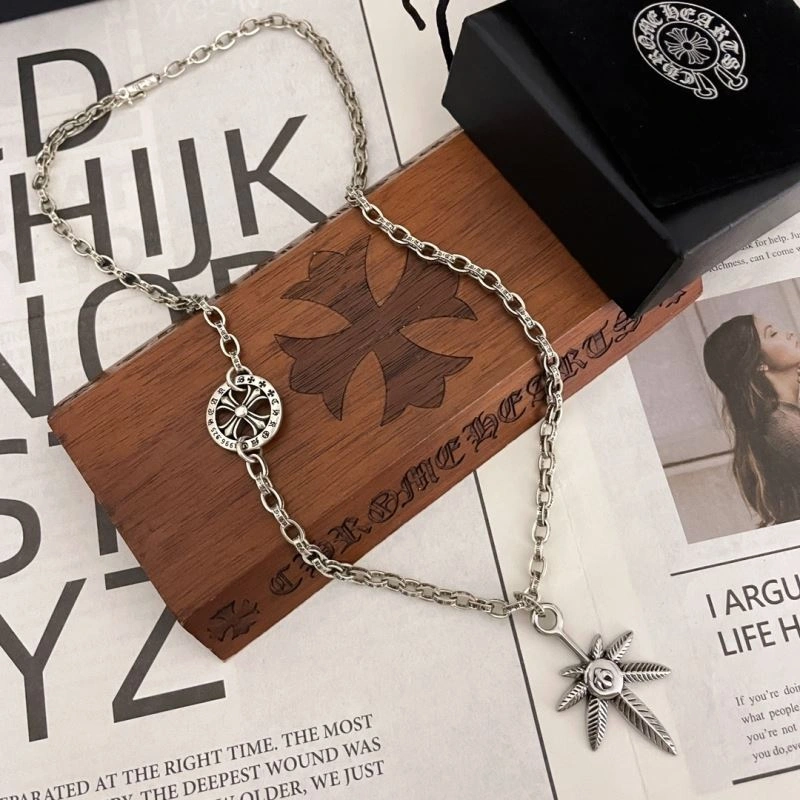 Sleek Chrxmx Hxxrts Necklaces 300795