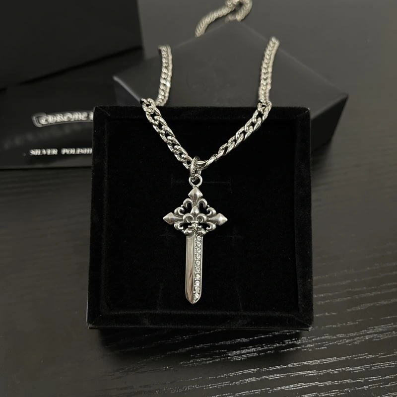Trendy Chrxmx Hxxrts Necklaces 300790