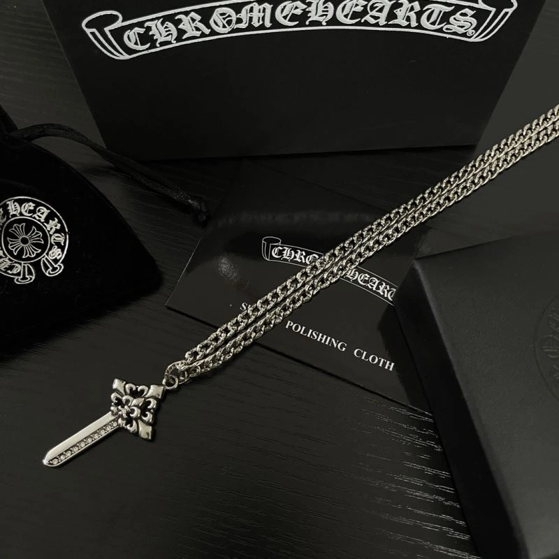 Trendy Chrxmx Hxxrts Necklaces 300790