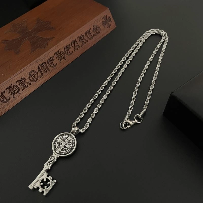Comfortable Chrxmx Hxxrts Necklaces 300768