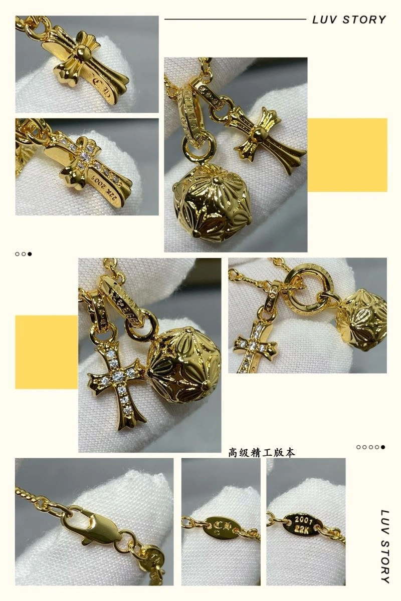 Chrxmx Hxxrts Necklaces Affordable 295657