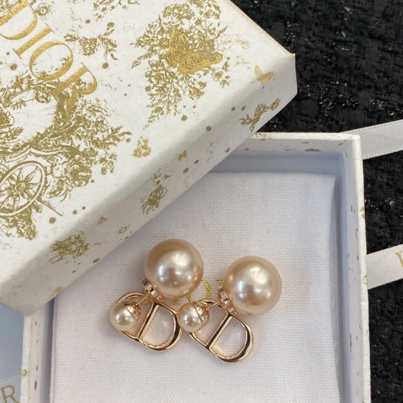 Fashionable Christian Dxxr Earrings 295286