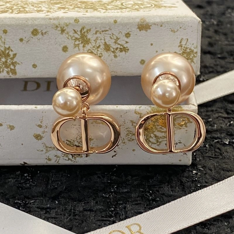 Fashionable Christian Dxxr Earrings 295286