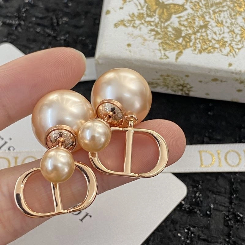 Fashionable Christian Dxxr Earrings 295286
