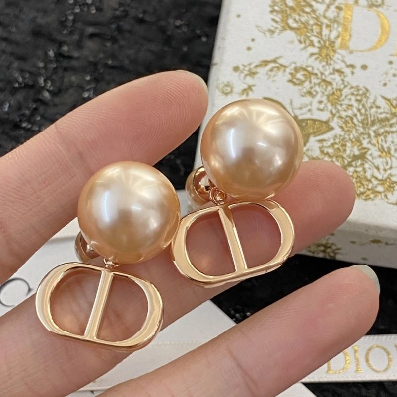 Fashionable Christian Dxxr Earrings 295286