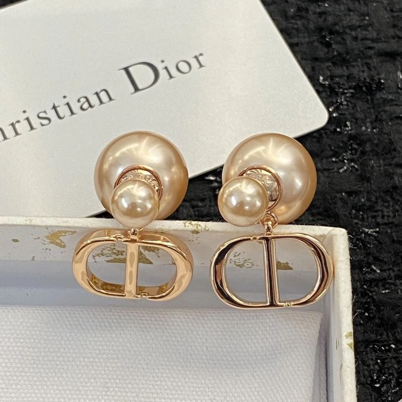 Fashionable Christian Dxxr Earrings 295286