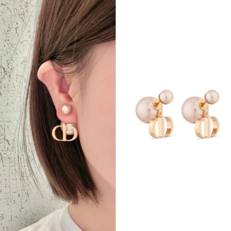 Fashionable Christian Dxxr Earrings 295286