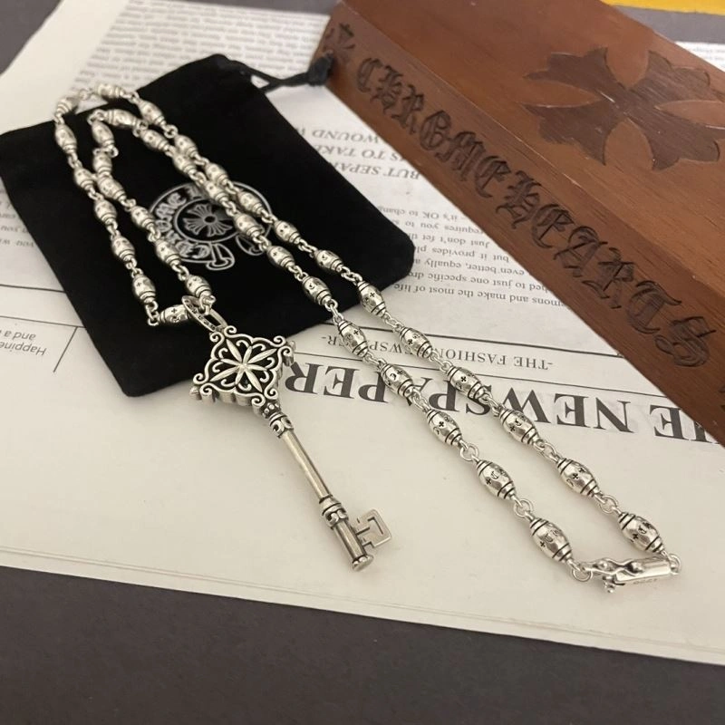 Comfortable Chrxmx Hxxrts Necklaces 300655