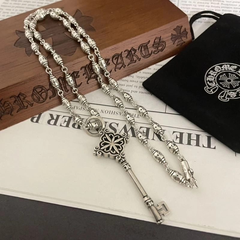 Comfortable Chrxmx Hxxrts Necklaces 300655