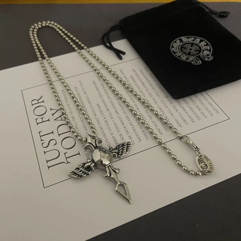 Sleek Chrxmx Hxxrts Necklaces 300670