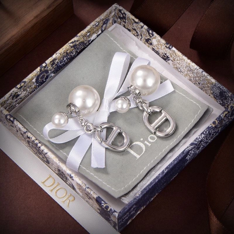 Fashionable Christian Dxxr Earrings 295270