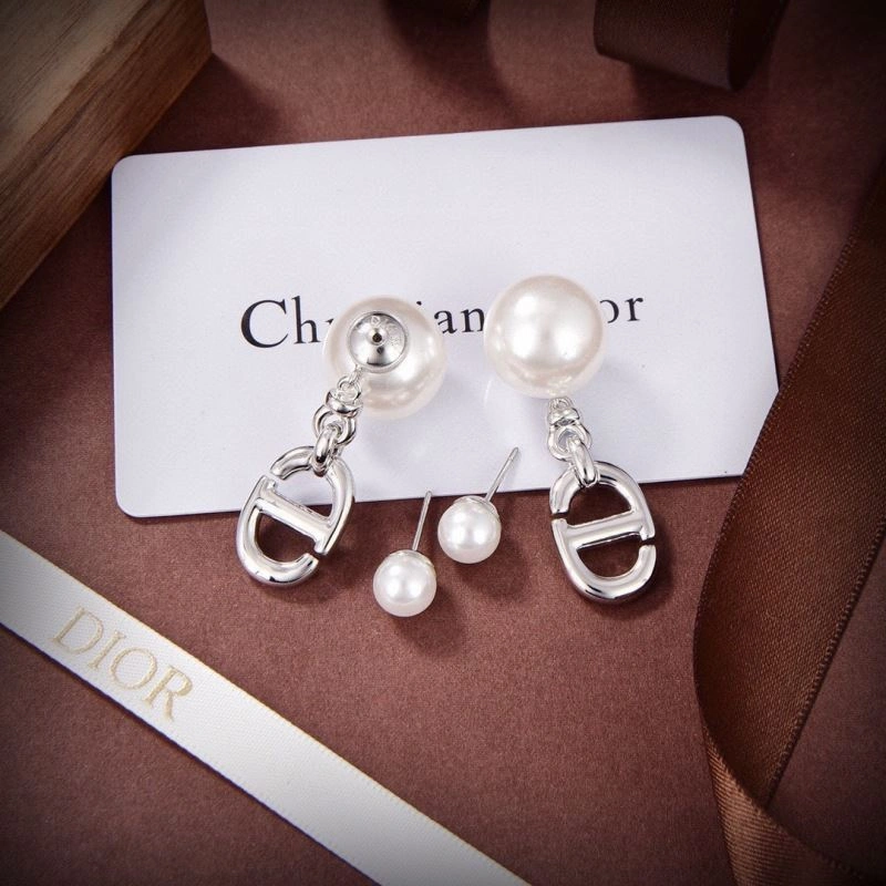 Fashionable Christian Dxxr Earrings 295270