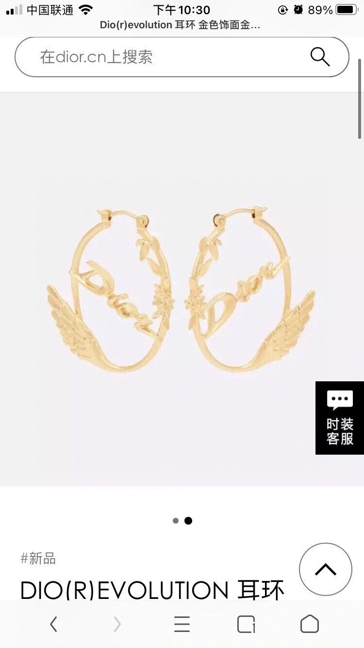 Trendsetting Christian Dxxr Earrings 295255