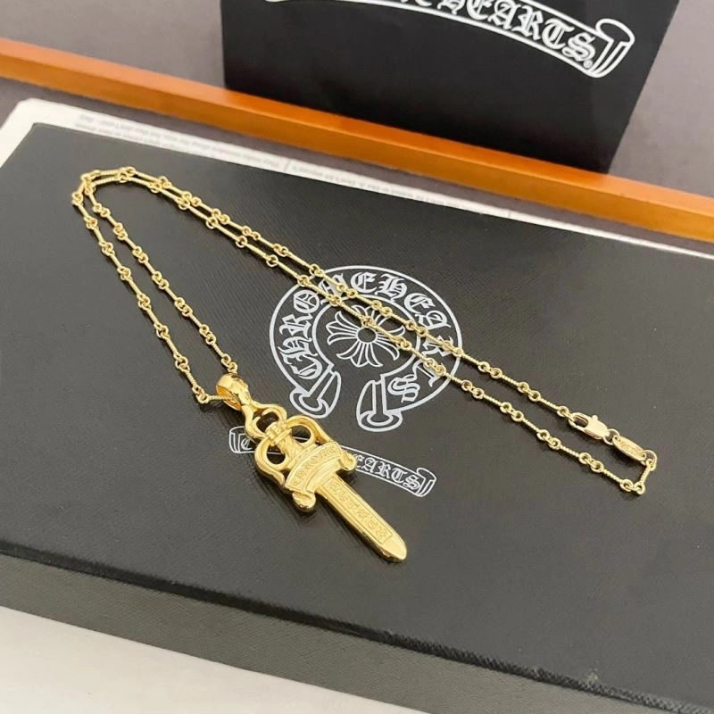 Comfortable Chrxmx Hxxrts Necklaces 300564