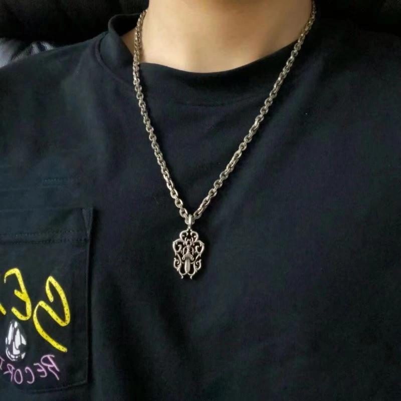 Trendy Chrxmx Hxxrts Necklaces 300493