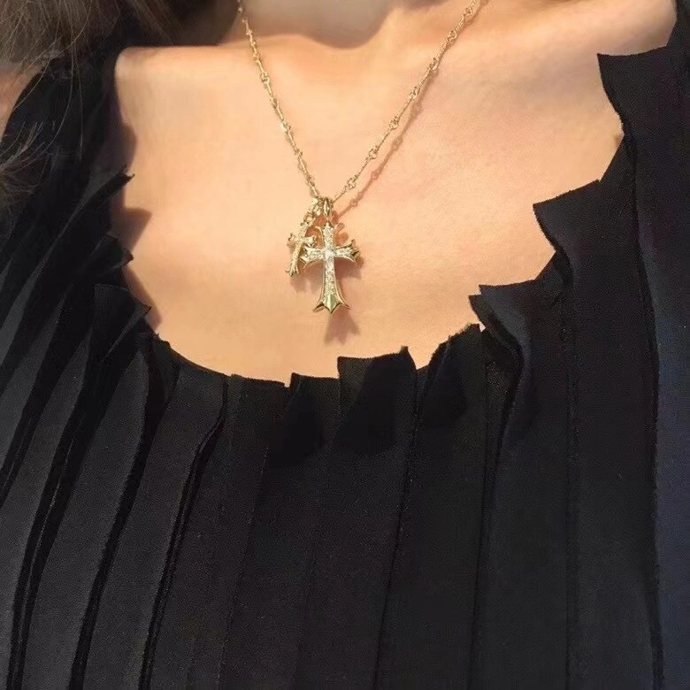 Classic Chrxmx Hxxrts Necklaces 300502