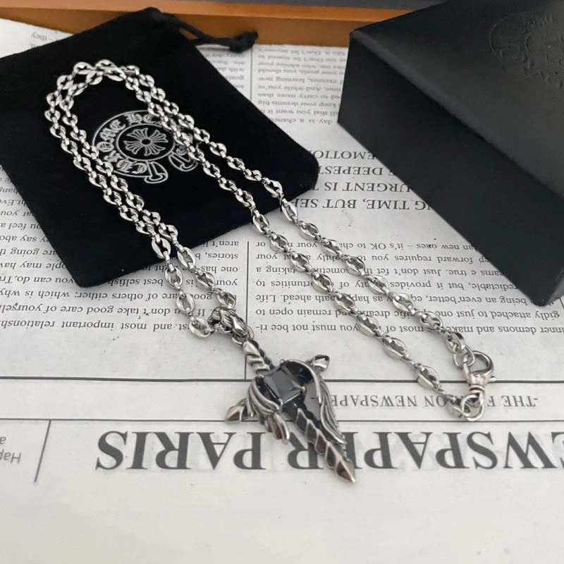 Trendy Chrxmx Hxxrts Necklaces 300481