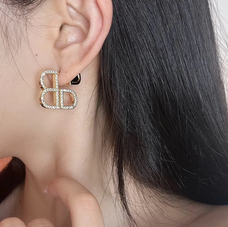 Bxlxnciaga Earrings Flexible 282701