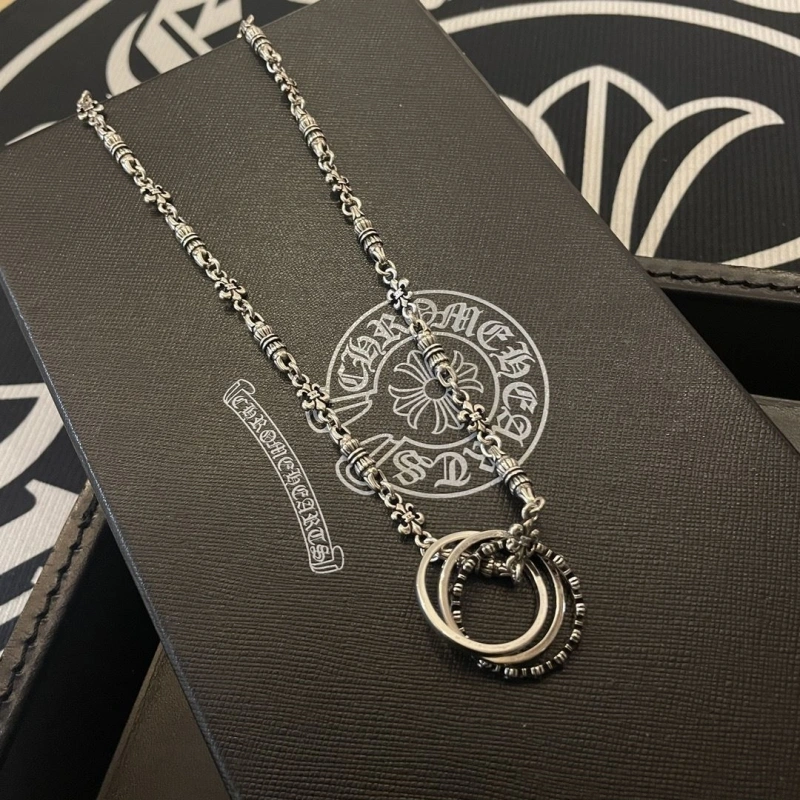 Trendy Chrxmx Hxxrts Necklaces 299904