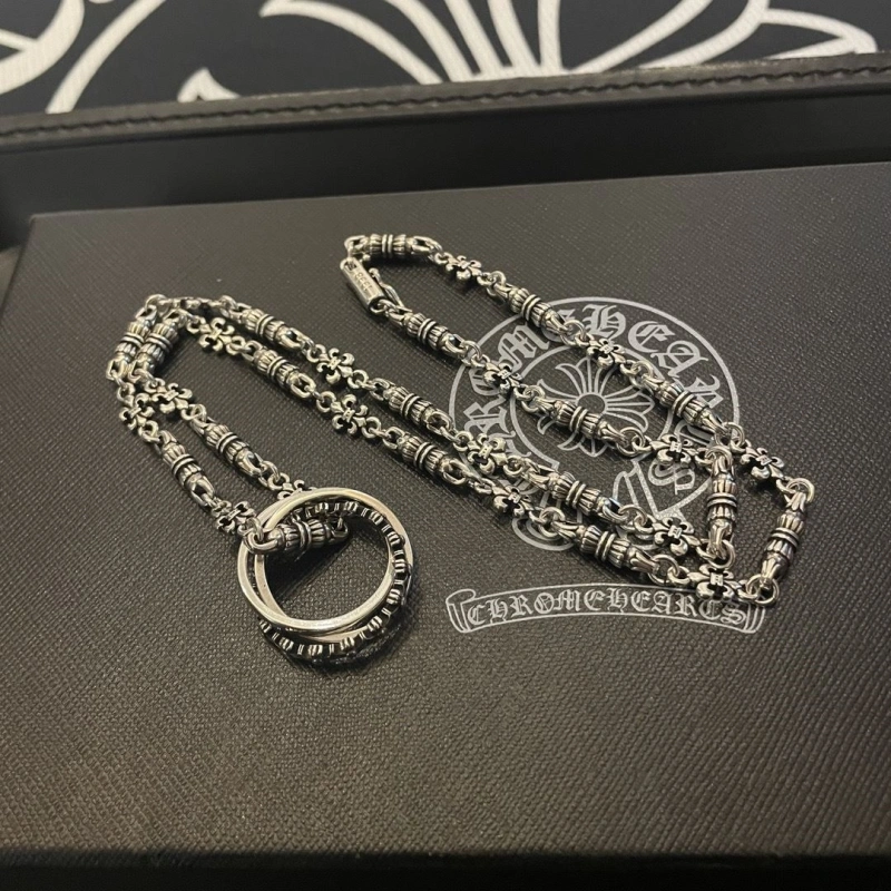 Trendy Chrxmx Hxxrts Necklaces 299904