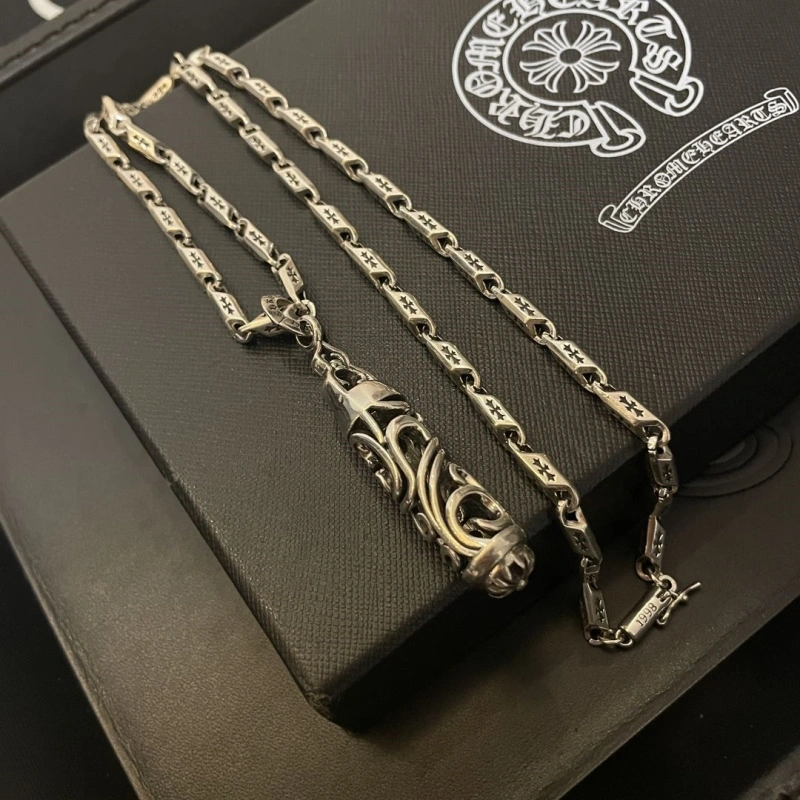 Trendy Chrxmx Hxxrts Necklaces 299898