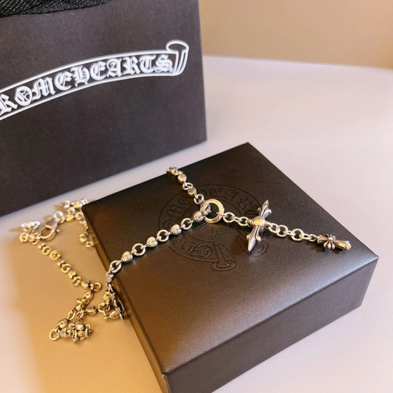 Trendy Chrxmx Hxxrts Necklaces 299850