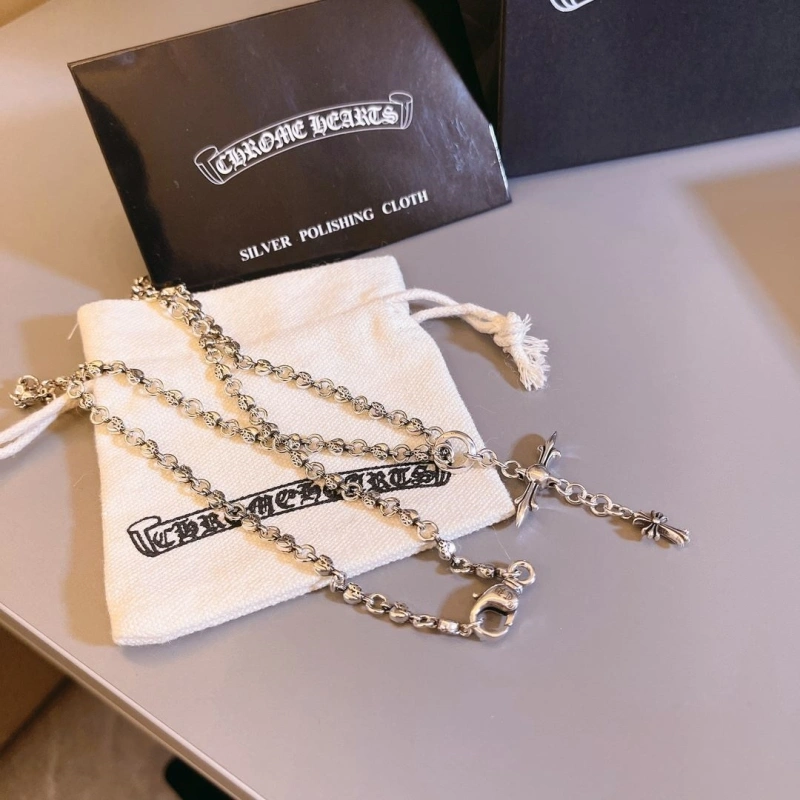 Trendy Chrxmx Hxxrts Necklaces 299850