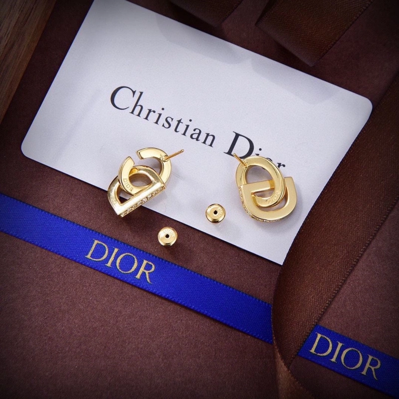 Fashionable Christian Dxxr Earrings 294957