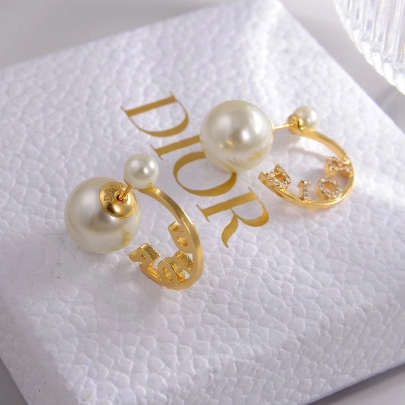 Fashionable Christian Dxxr Earrings 294918