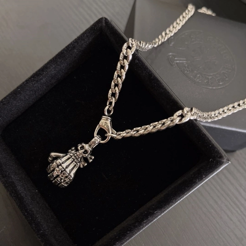 Comfortable Chrxmx Hxxrts Necklaces 299745