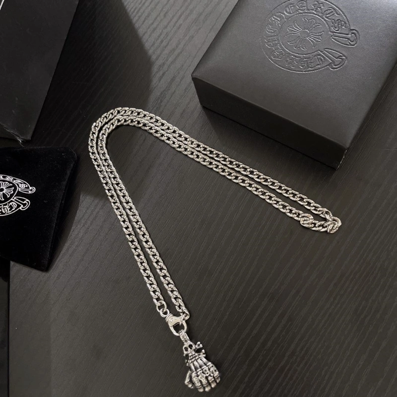 Comfortable Chrxmx Hxxrts Necklaces 299745