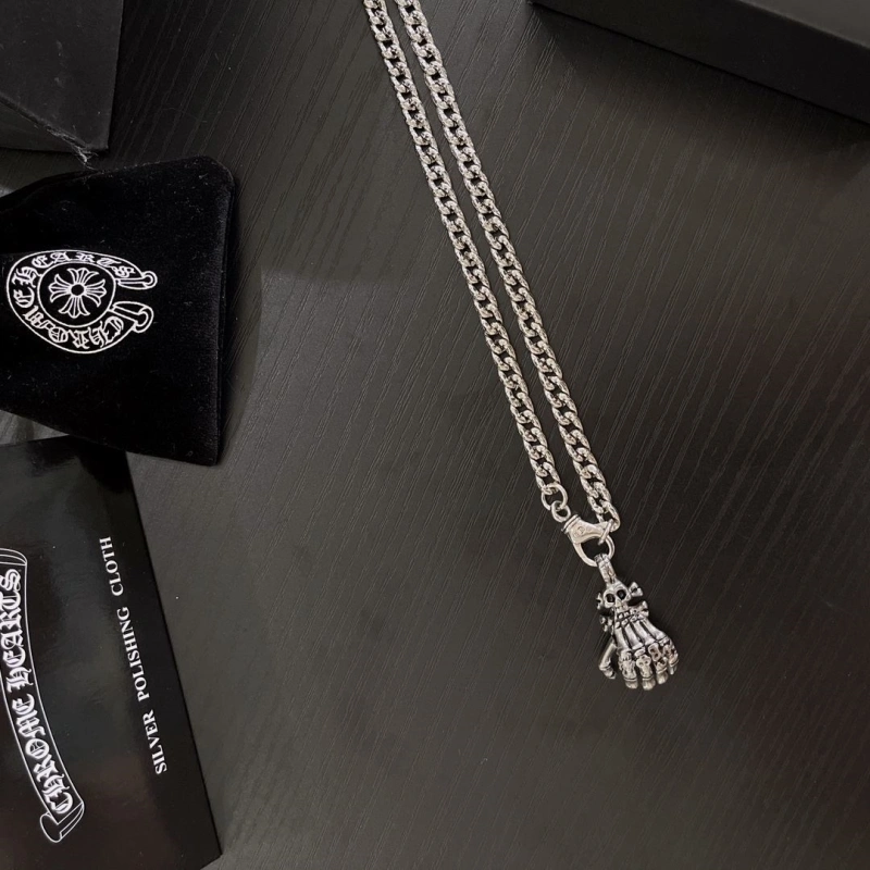 Comfortable Chrxmx Hxxrts Necklaces 299745