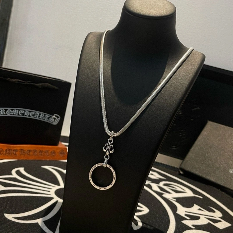 Trendy Chrxmx Hxxrts Necklaces 299753
