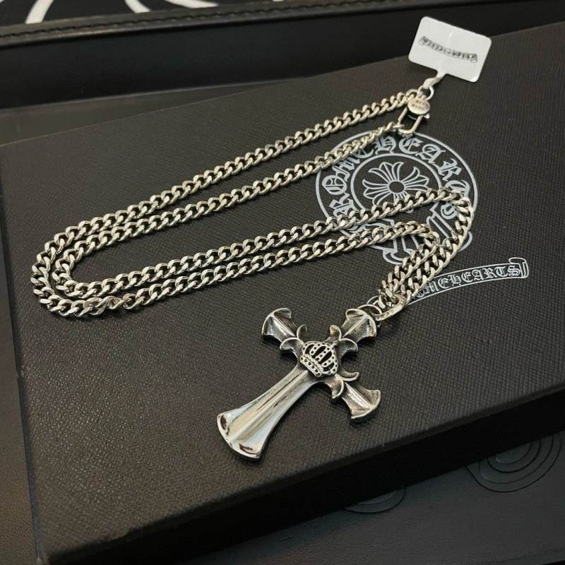 Comfortable Chrxmx Hxxrts Necklaces 299669